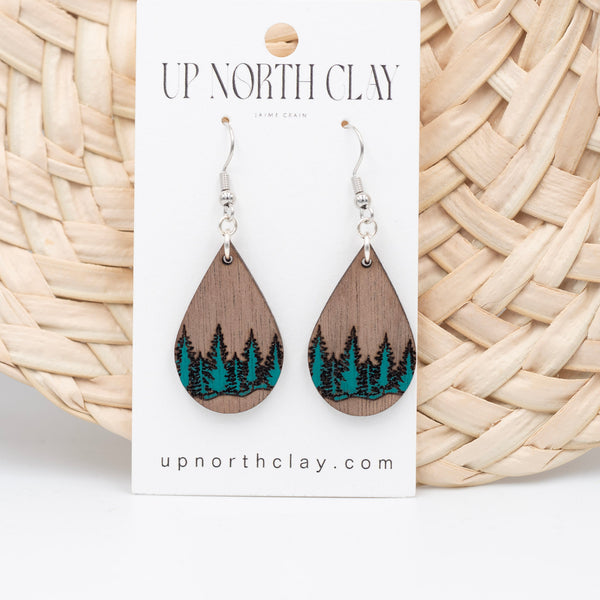 Wood Forest earrings