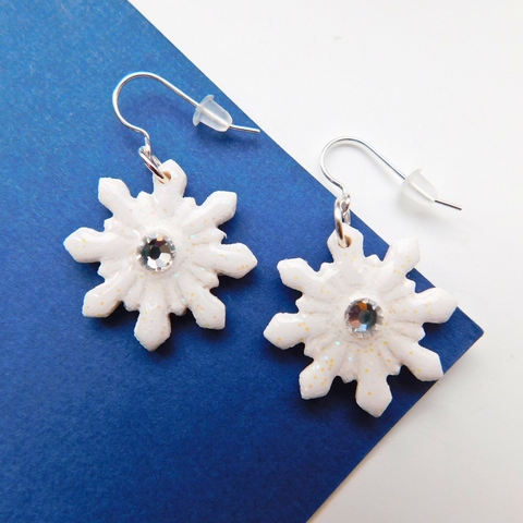 Snowflakes with Swarovski Crystal