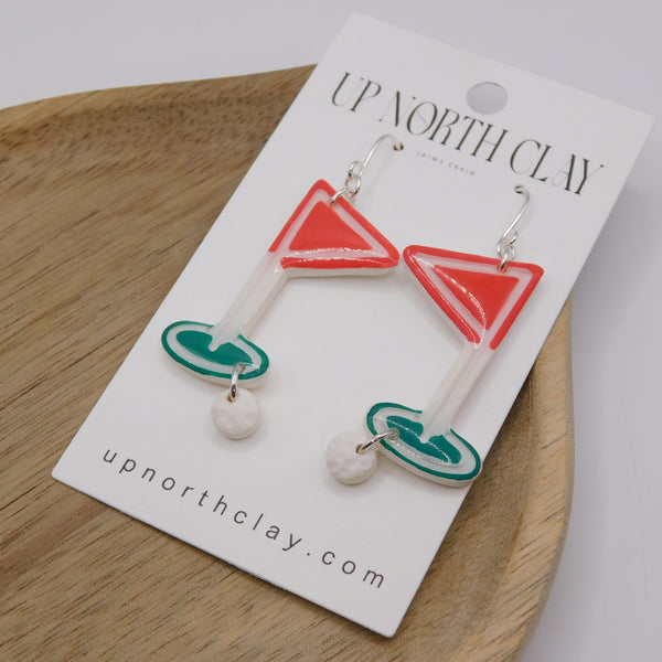 Golf Earrings