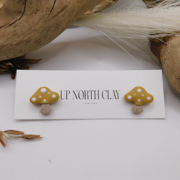 Individual Mushroom Studs