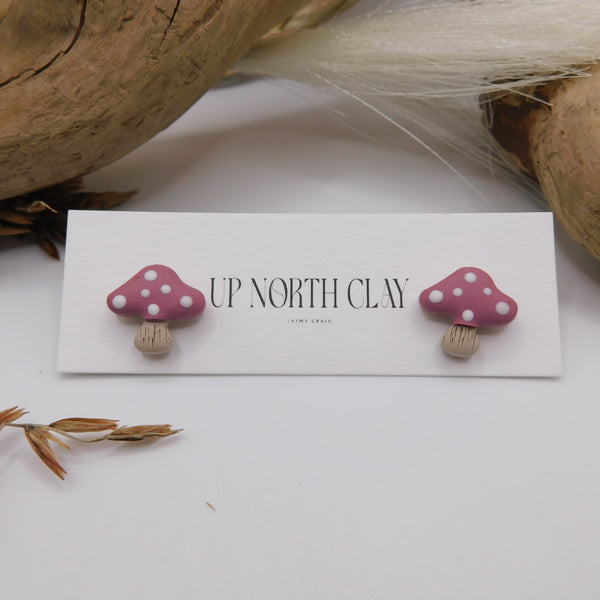 Individual Mushroom Studs